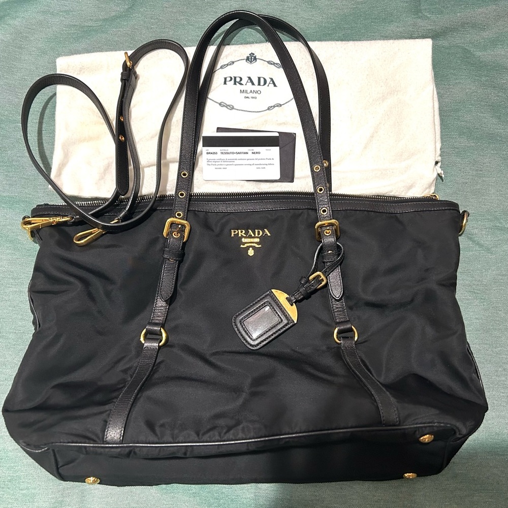 Prada Tessuto Nero Bag